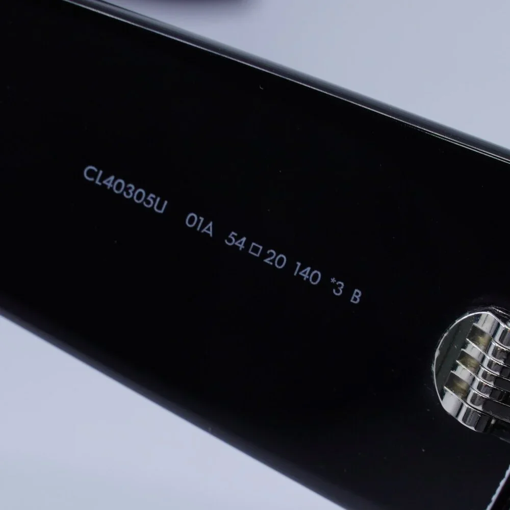 Celine Black Sunglasses with Gold Triomphe Logo and Brown Case - Picture 7 of 9